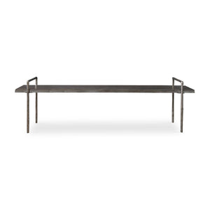   Gray Acacia Wood Bench | Oroa.com