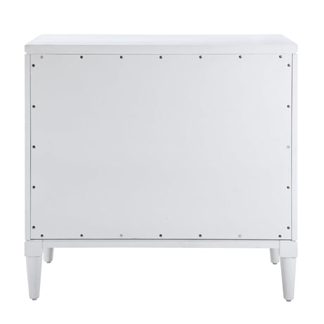 Geometric Carved 3-Drawer Chest | Uttermost Colby