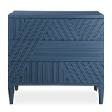 Geometric Carved 3-Drawer Chest | Uttermost Colby