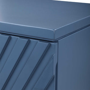   Geometric Carved 3-Drawer Chest | Oroa.com