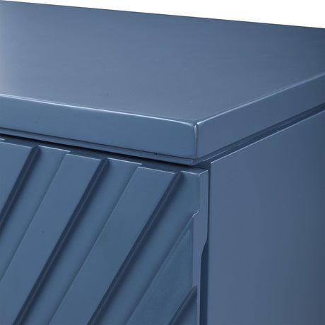 Geometric Carved 3-Drawer Chest | Uttermost Colby
