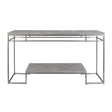 Brushed Nickel Console Table by Uttermost Clea