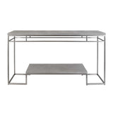 Brushed Nickel Console Table by Uttermost Clea