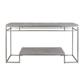 Modern European furniture - Brushed Nickel Console Table - www.oroa.com