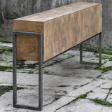 Modern European furniture - Solid Mahogany Console Table - www.oroa.com