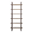 Modern European furniture - Iron Frame 6-Shelf Bookcase - www.oroa.com