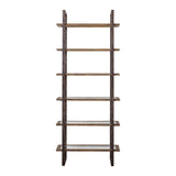 Modern European furniture - Iron Frame 6-Shelf Bookcase - www.oroa.com