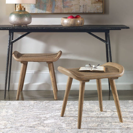 Modern European furniture - Woven Rattan Bench S - www.oroa.com