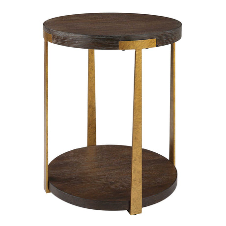 Round Two-Layer Side Table | Uttermost Palisade
