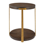 Round Two-Layer Side Table | Uttermost Palisade
