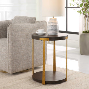   Round Two-Layer Side Table | Oroa.com