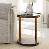Round Two-Layer Side Table | Uttermost Palisade