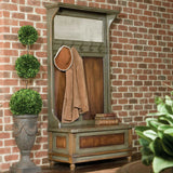 Modern European furniture - Solid Mahogany Wood Hall Tree - www.oroa.com