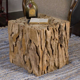 Teak Root Side Table | Uttermost Cube