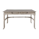 Modern European furniture - Aged White 2-Drawer Writing Desk - www.oroa.com