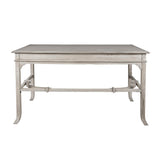 Modern European furniture - Aged White 2-Drawer Writing Desk - www.oroa.com