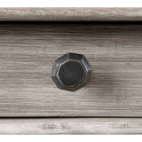 Modern European furniture - Aged White 2-Drawer Writing Desk - www.oroa.com