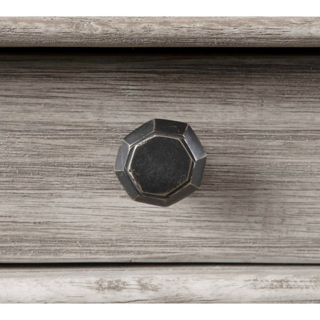 Modern European furniture - Aged White 2-Drawer Writing Desk - www.oroa.com