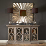 Modern European furniture - Open-Carved 4-Door Wooden Cabinet - www.oroa.com