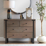 Modern European furniture - Light Oak 4-Drawer Chest - www.oroa.com