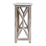 Natural White Limestone Console Table | Uttermost Catali
