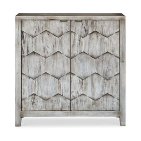 2-Door Honeycomb Mahogany Cabinet by Uttermost Catori