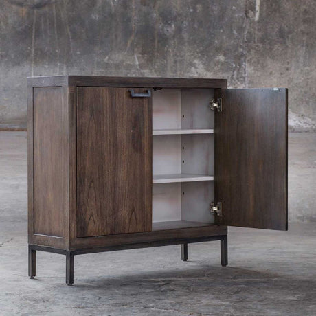 Modern European furniture - 2-Door Wooden Cabinet - www.oroa.com