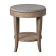 Modern European furniture - Round Birch Wood Side Table - www.oroa.com