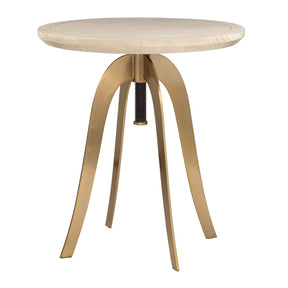White Oak Adjustable Accent Table by Uttermost Alice
