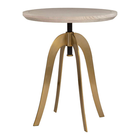 Modern European furniture - White Oak Adjustable Accent Table - www.oroa.com