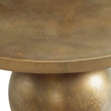 Sphere Base Aluminum Coffee Table | Uttermost Triplet