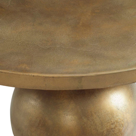 Sphere Base Aluminum Coffee Table | Uttermost Triplet