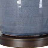 Distressed Blue Ceramic Table Lamp | Uttermost Vicente