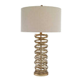 Antique Silver Loops Table Lamp | Uttermost Amarey