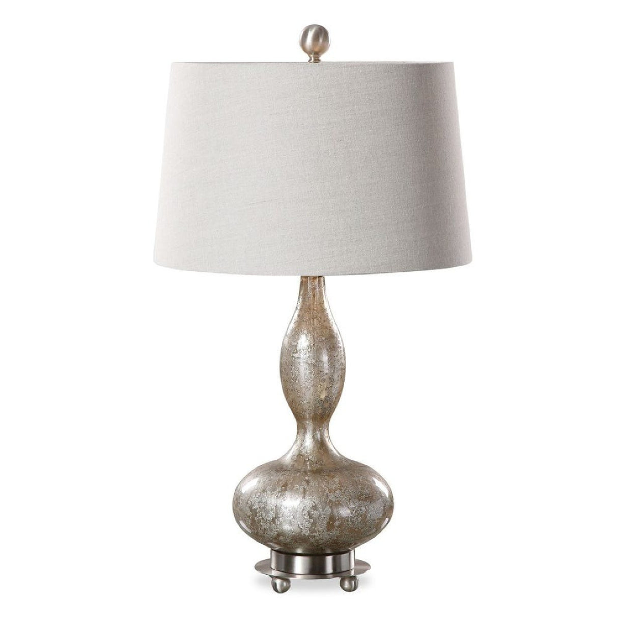   Smoked Mercury Glass Table Lamps (2) | Oroa.com