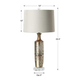 Modern European furniture - Bronze Glazed Ceramic Table Lamp - www.oroa.com