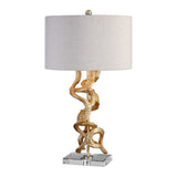 Gold Entwined Table Lamp | Uttermost Twisted Vines