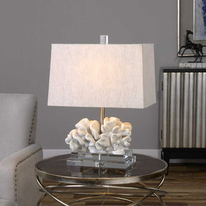   White Reef-Inspired Table Lamp | Oroa.com