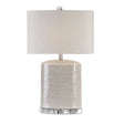 Modern European furniture - Textured Oval Ceramic Table Lamp - www.oroa.com