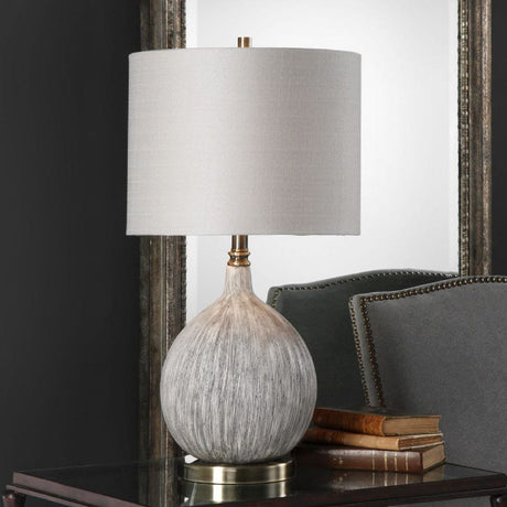 Modern European furniture - Gourd-Shaped Ceramic Table Lamp - www.oroa.com