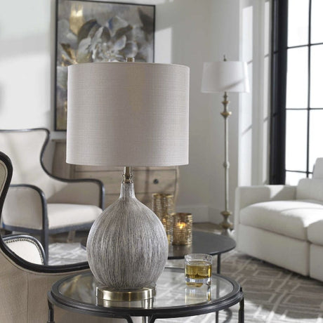 Modern European furniture - Gourd-Shaped Ceramic Table Lamp - www.oroa.com