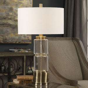   Stacked Glass Column Table Lamp | Oroa.com