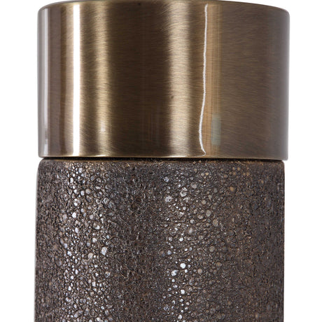 Textured Bronze Ceramic Table Lamp | Uttermost Brannock
