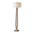 Modern European furniture - White & Brown Glass Table Lamp - www.oroa.com