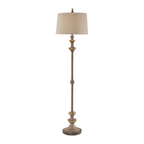 Modern European furniture - Textured Silver Floor Lamp - www.oroa.com