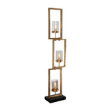 Modern European furniture - Gold Rectangles Floor Lamp - www.oroa.com