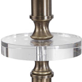 White Linen Shade Floor Lamp | Uttermost Maud -  www.oroa.com