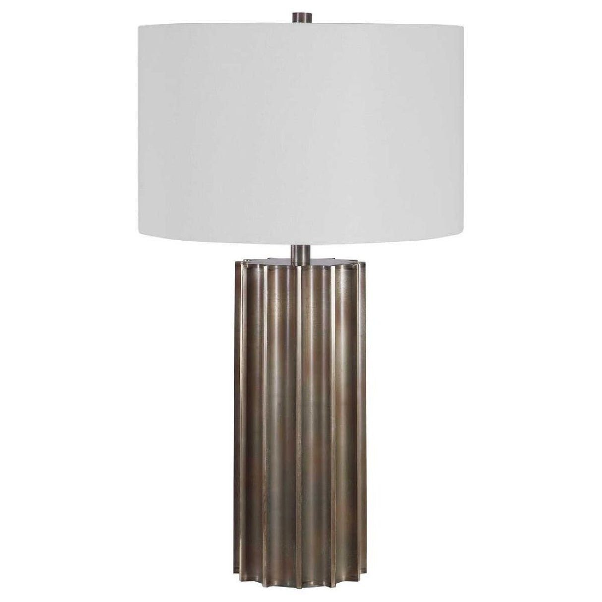   Fluted Steel Table Lamp | Oroa.com