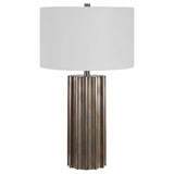 Fluted Steel Table Lamp | Uttermost Khalio
