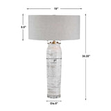 Beige Linen Shade Table Lamp | Uttermost Lenta